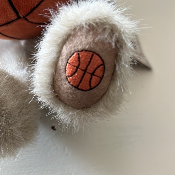 Boyds Bears The Head Bean 9” HOOPS bear - Picture 3 of 5